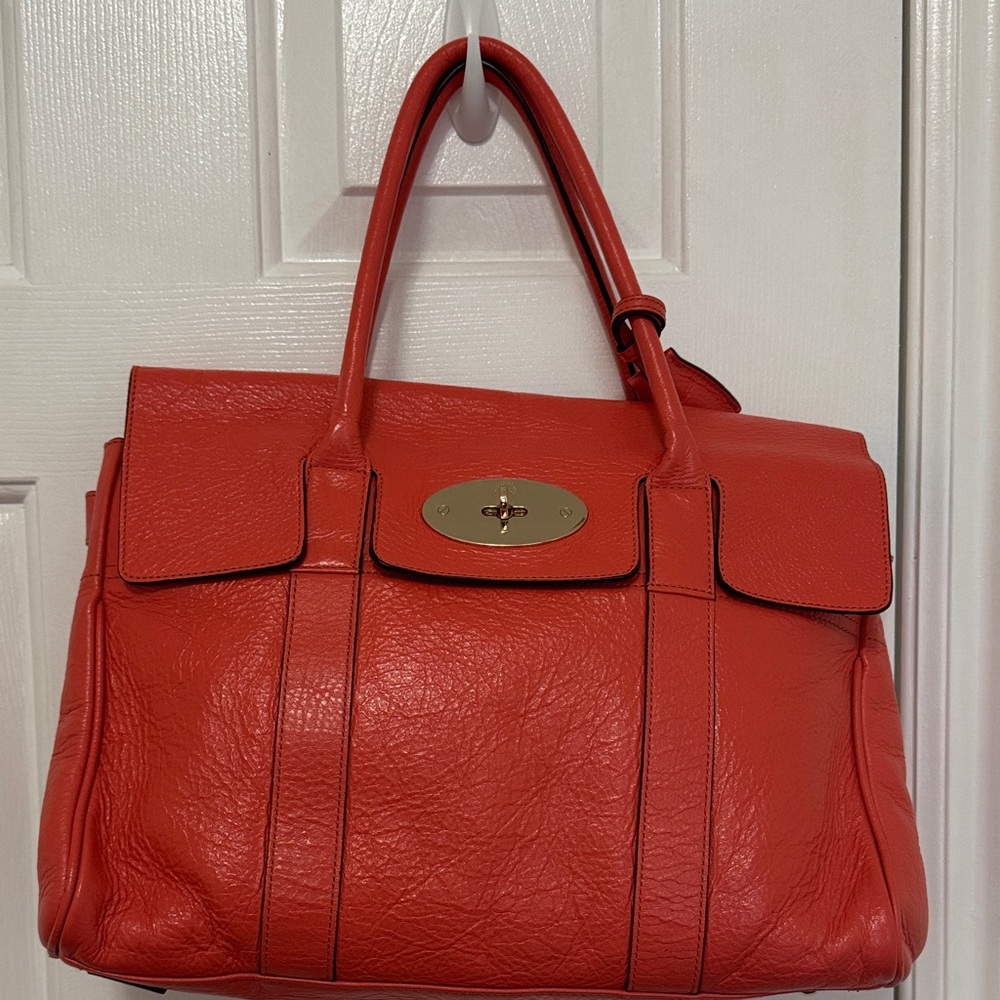 Authentic Mulberry Babywater Coral Red